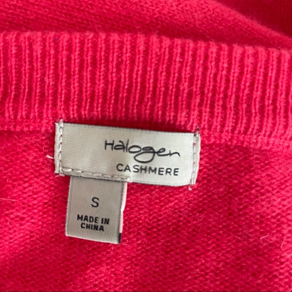 🌸 Halogen | Pink | 100% Cashmere sweater | Small - Picture 3 of 4